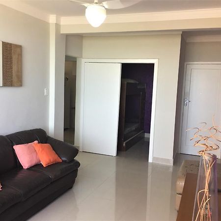 شقة برايا جراندي  في Apartamento Frente Ao Mar Em Praia Grande المظهر الخارجي الصورة