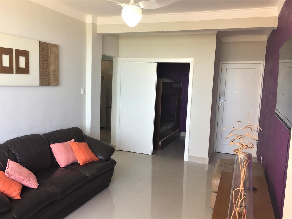 شقة برايا جراندي  في Apartamento Frente Ao Mar Em Praia Grande المظهر الخارجي الصورة